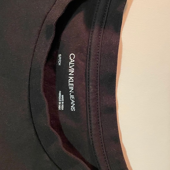 Black Calvin Klein Jeans hologram t shirt - Picture 5 of 5